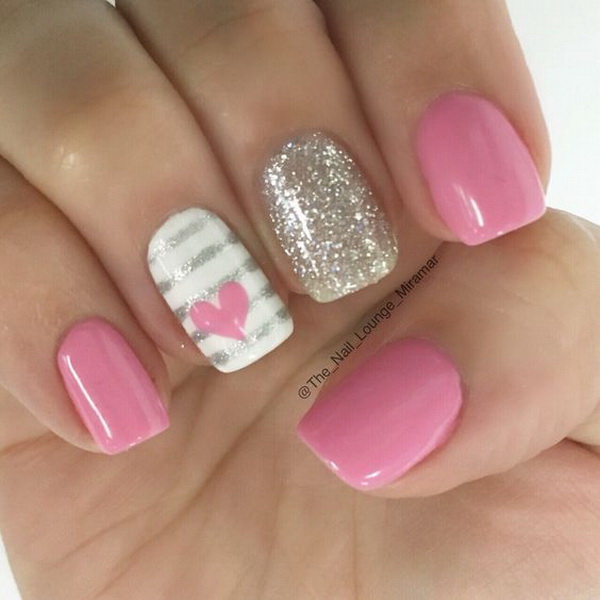 10 Romantic Nail Ideas For Valentine’s Day