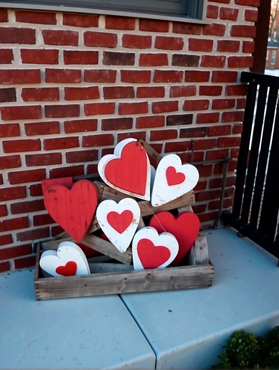 10 Valentine Porch Decorating Ideas For 2024 A Nest With A Yard