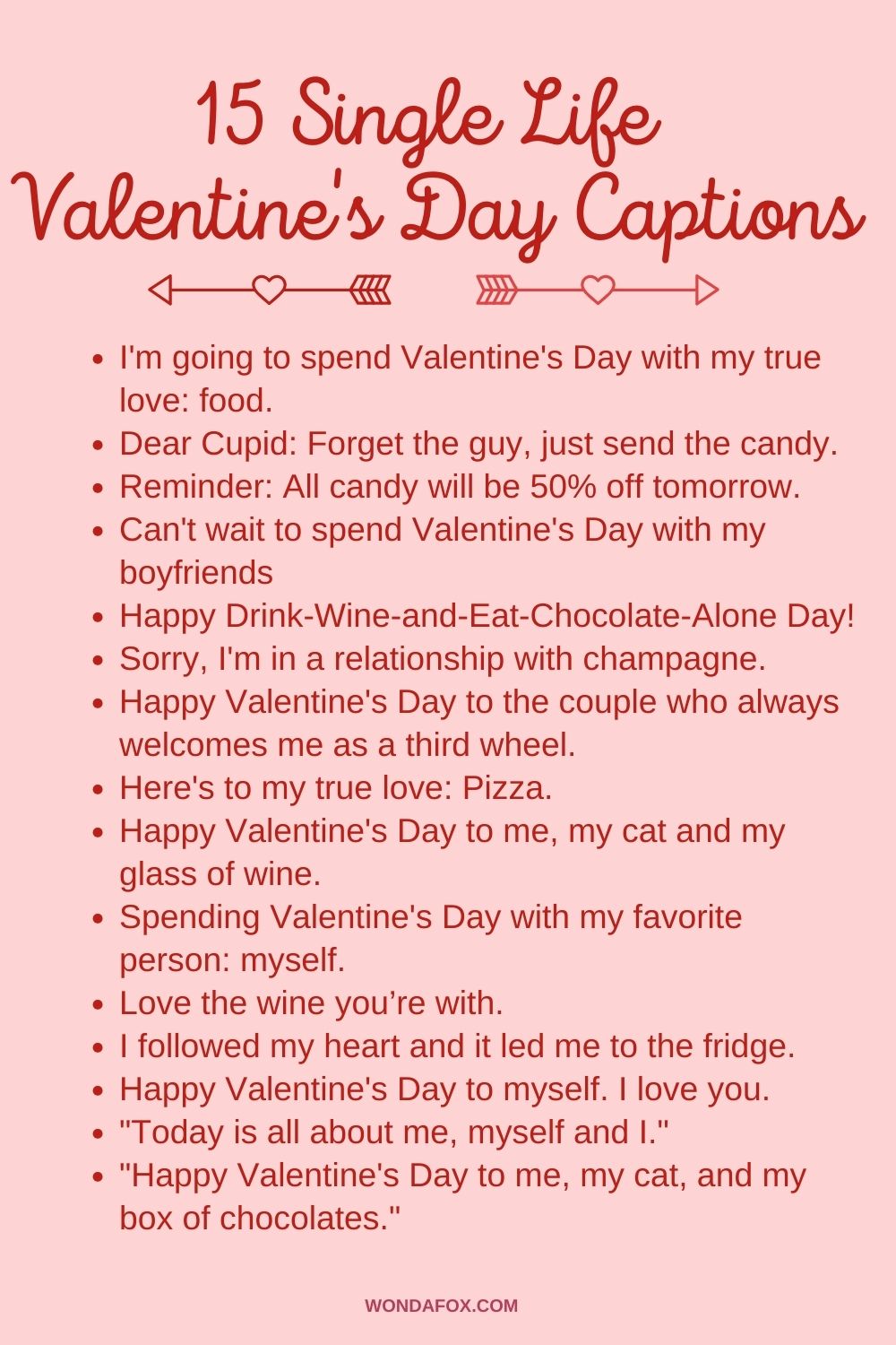 10 Valentine's Day Photo Captions