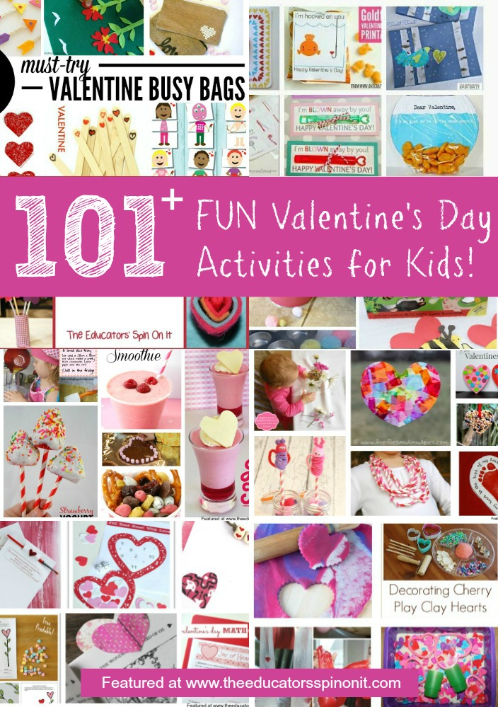 101 Valentine S Day Activities For Play And Learning