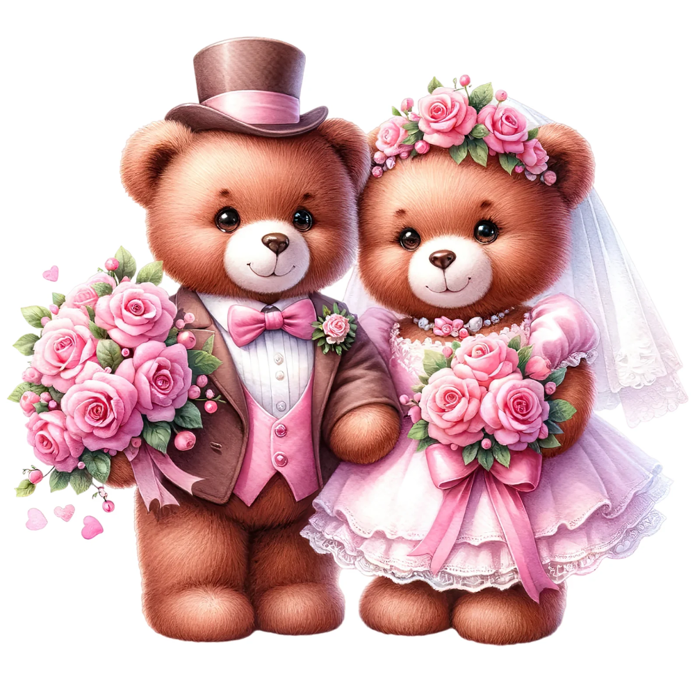 12 Personalized Couples Teddy Bear Valentine S Day Etsy Valentines