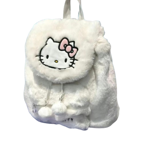 15-Inch Hello Kitty Soft Plush Backpack | Hello Kitty Bags - 14% Off!