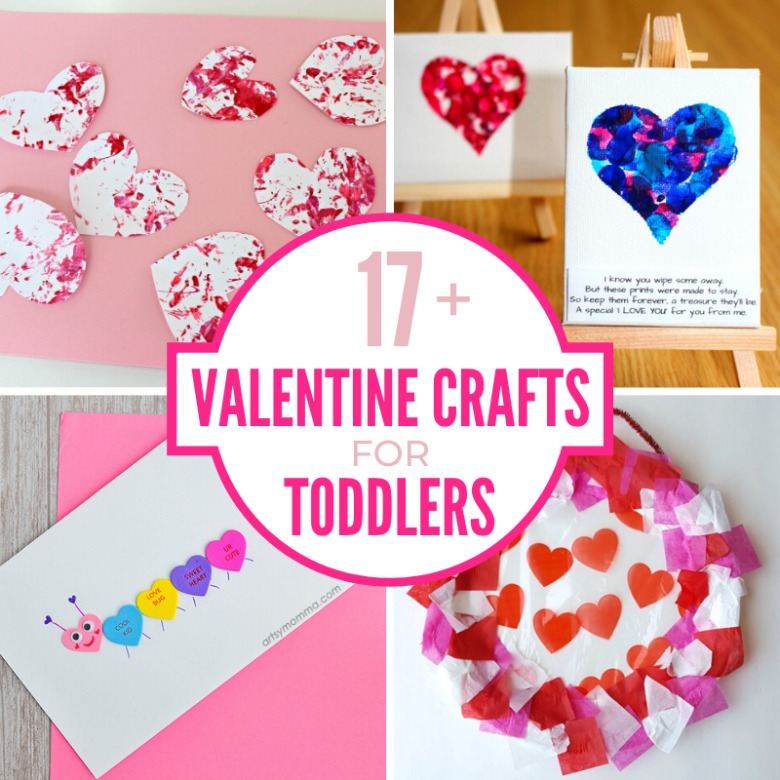 17 Adorable Valentine Amp 39 S Day Crafts For Toddlers Messy Little Monster