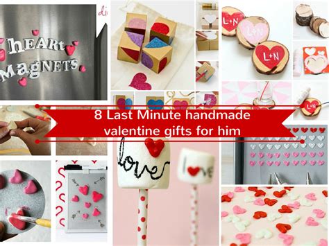 17 Last Minute Handmade Valentine Gifts For Him Surprise Sad To Happy Project