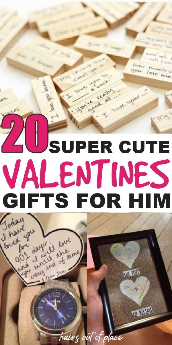 20 Cute Valentines Day Gifts For Him Hairs Out Of Place