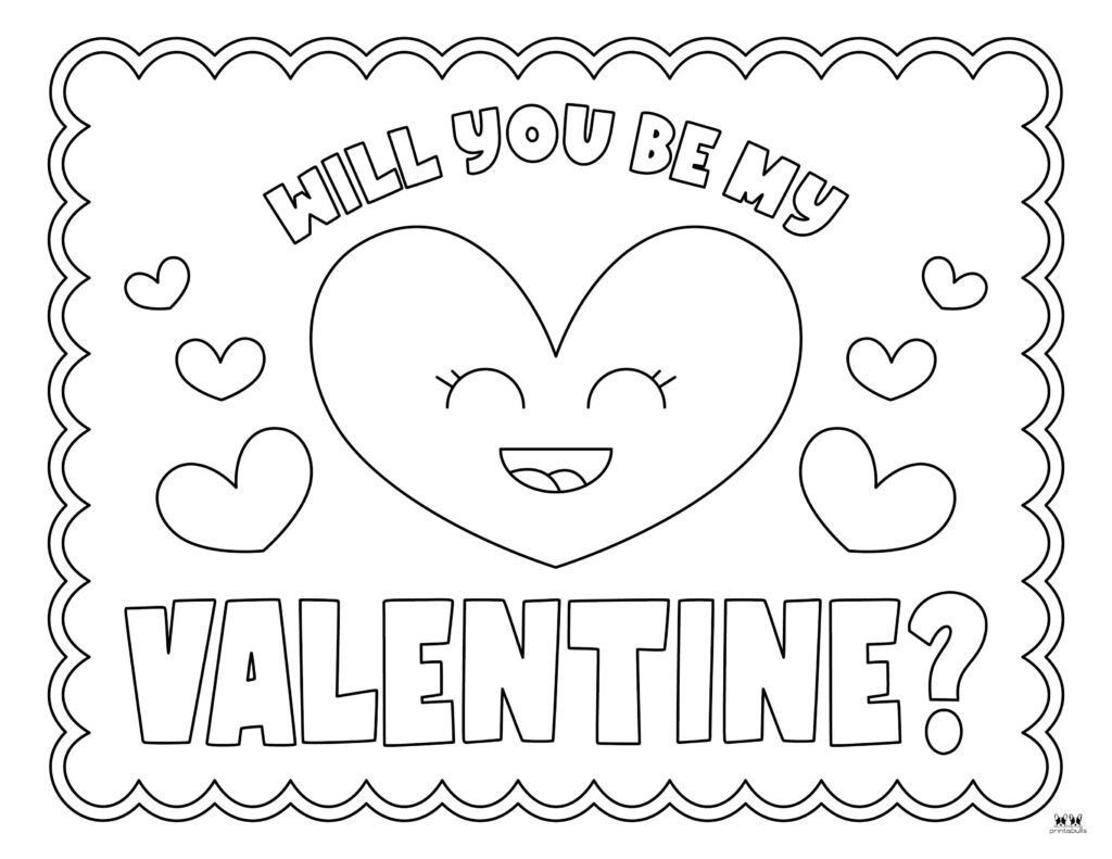 3 Free Printable Valentine S Day Coloring Pages Freebie Finding Mom