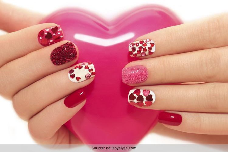 33 Valentine S Day Nail Art Designs Season Of Love Just Got Nailed