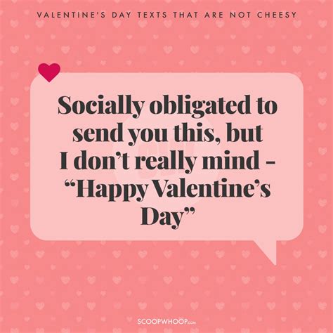 36 Non Cheesy Valentine S Day Texts To Send To Your Unromantic Partner