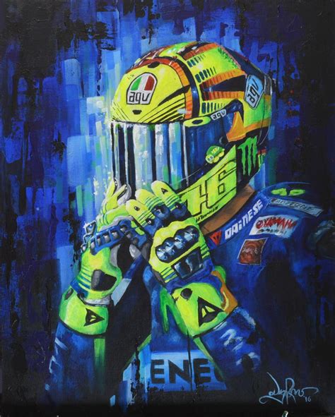 4 Secrets Behind Valentino Rossi’s Helmet Art