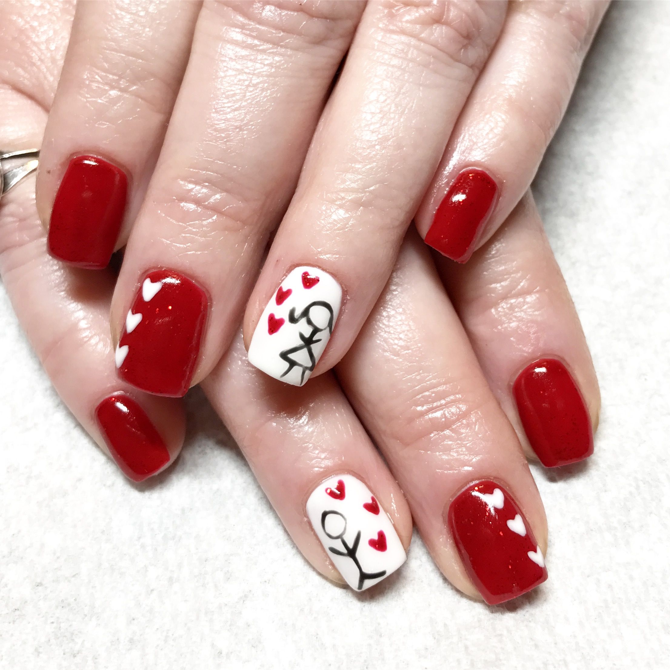 47 Quick And Easy Valentine S Day Nails Designs You Ll Love