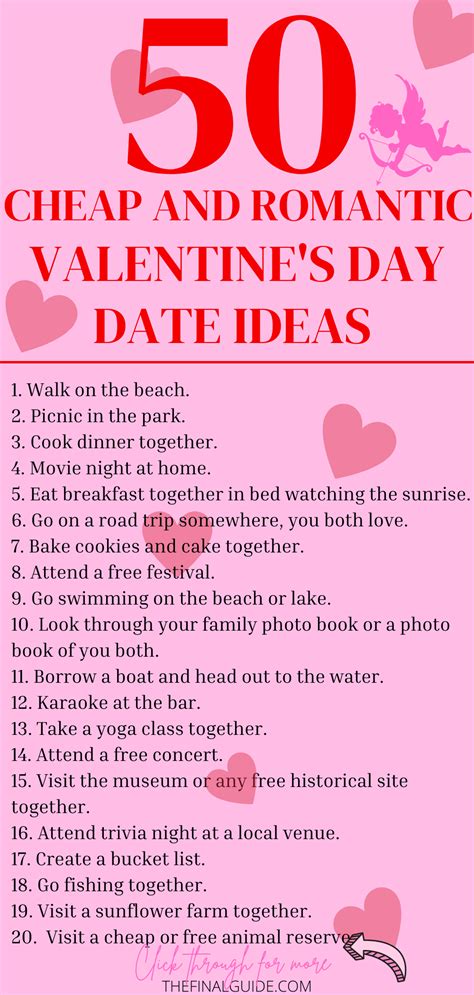 5 Affordable Valentine’s Day Date Ideas