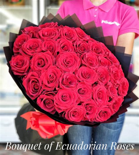 50 Valentine Ecuadorian Roses 5 Days Advance Ordering Fg Davao Flowers Gifts Delivery