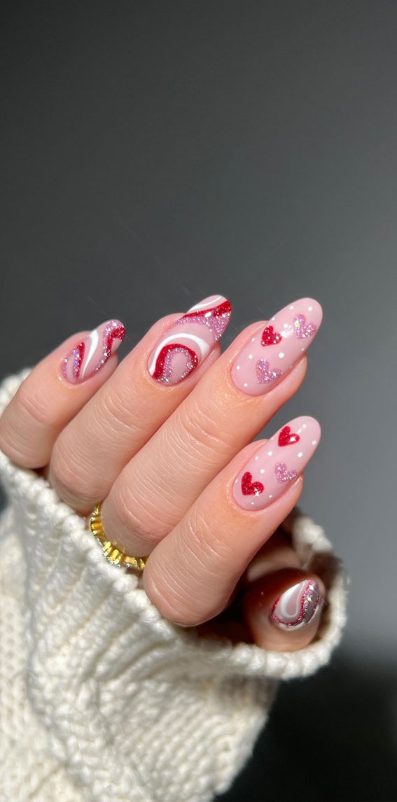 52 Valentine S Day Nail Art Designs Ideas 2023 Cute Valentines Nails