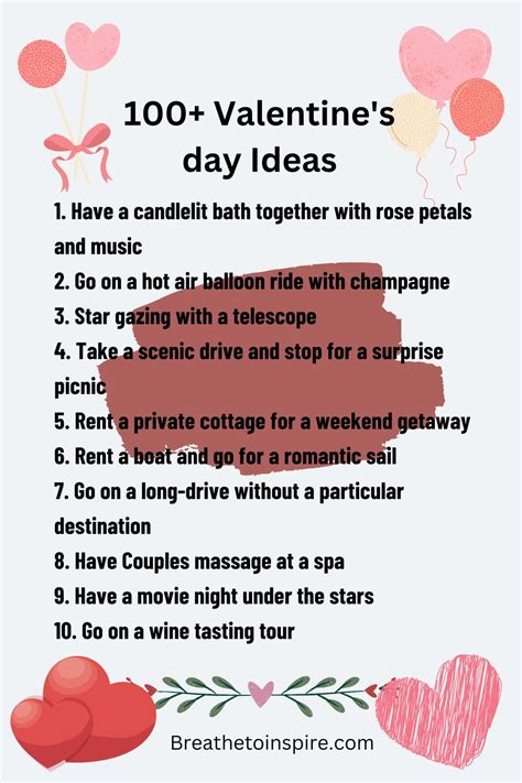 53 Romantic And Creative Things To Do On Valentine S Day