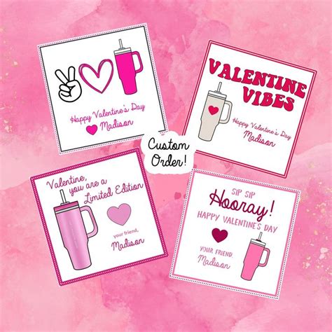 6 Easy Stanley Cup Valentine Crafts