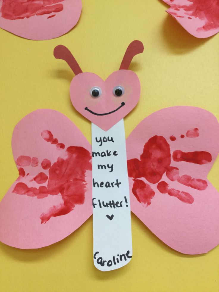 6 Quick Preschool Valentine Card Crafts