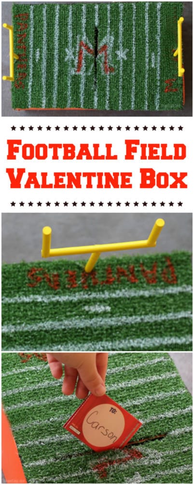 8 Tips For Crafting The Perfect Football Field Valentine Box