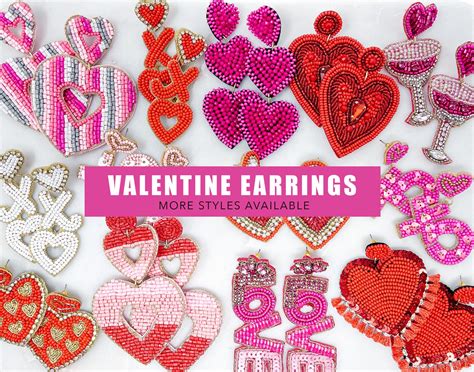 9 Trendy Valentine’s Day Earrings To Buy Now