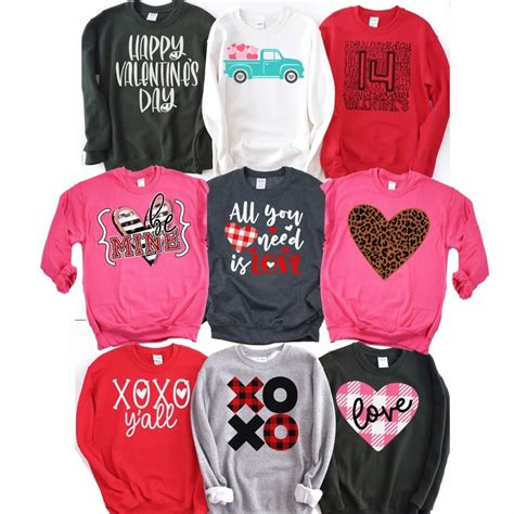 Ad New Arrivals The Cutest Valentine Sweatshirts Are In And They Come