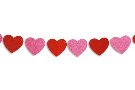 Amazon Com Will You Be My Valentine Banner Valentine Glitter Heart Garland Happy Valentine S Day Party Decoration Glitter Red And Pink Be My Valentine Romantic Party Supplies Home Kitchen