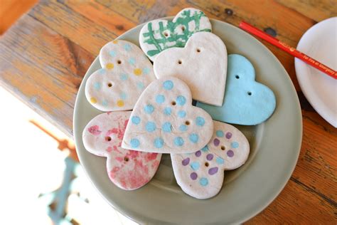 Annelily Design Diy Valentine S Salt Dough Hearts