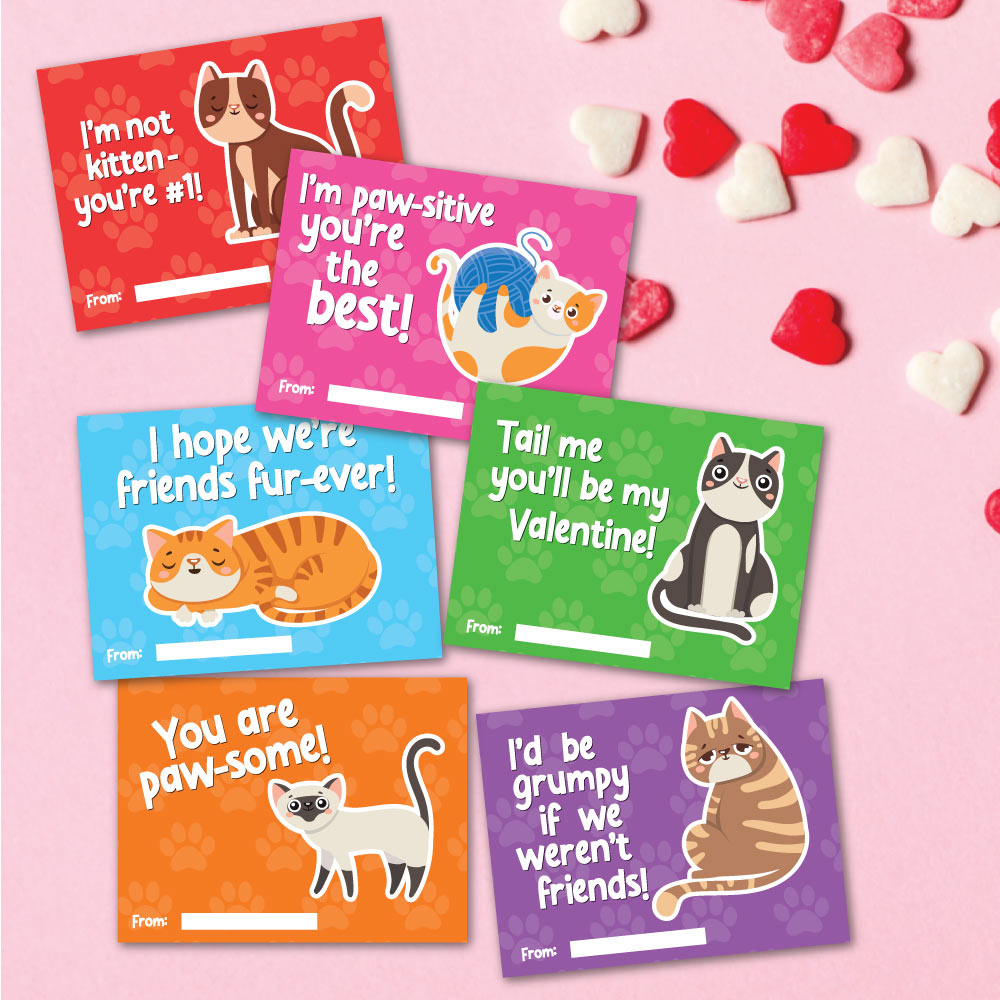 Are Cat Valentine Cards Suitable For Kids?