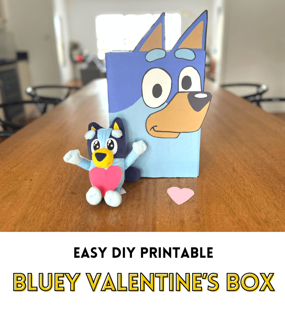 Bluey Valentine S Box Diy Easy Printable Salt Family Travels