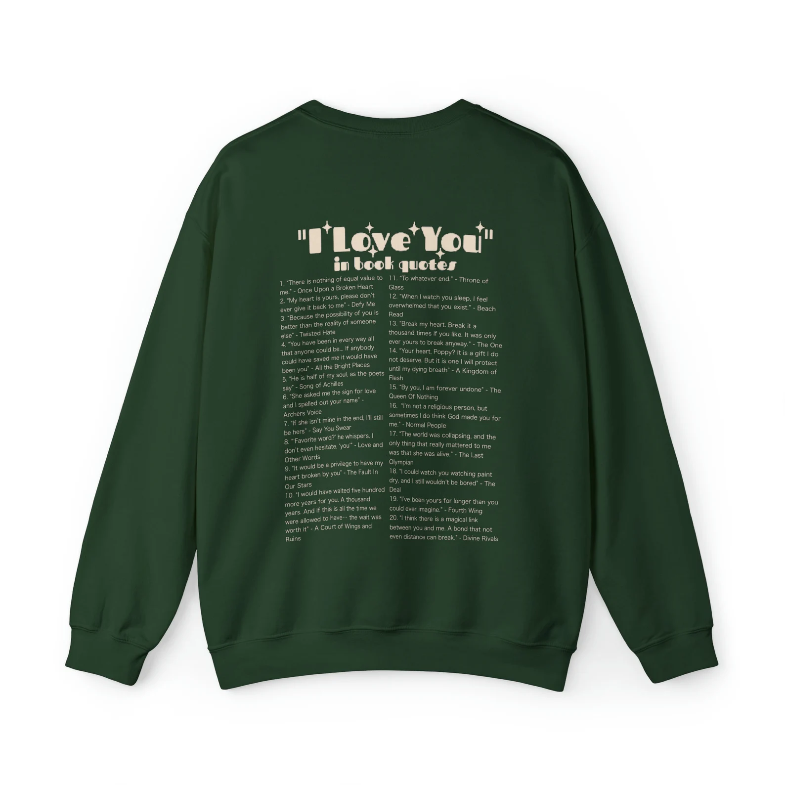 Bookish Valentine S Day Sweatshirts To Celebrate Your One True Love