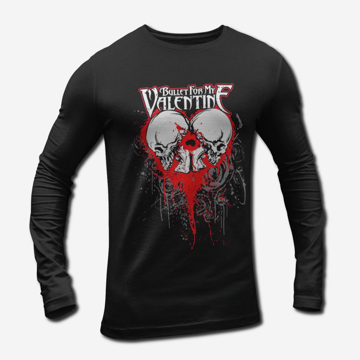 Bullet For My Valentine Artwork Long Sleeve T Shirt Bullet For My