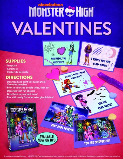 Can I Customize Monster High Valentine’s Cards?