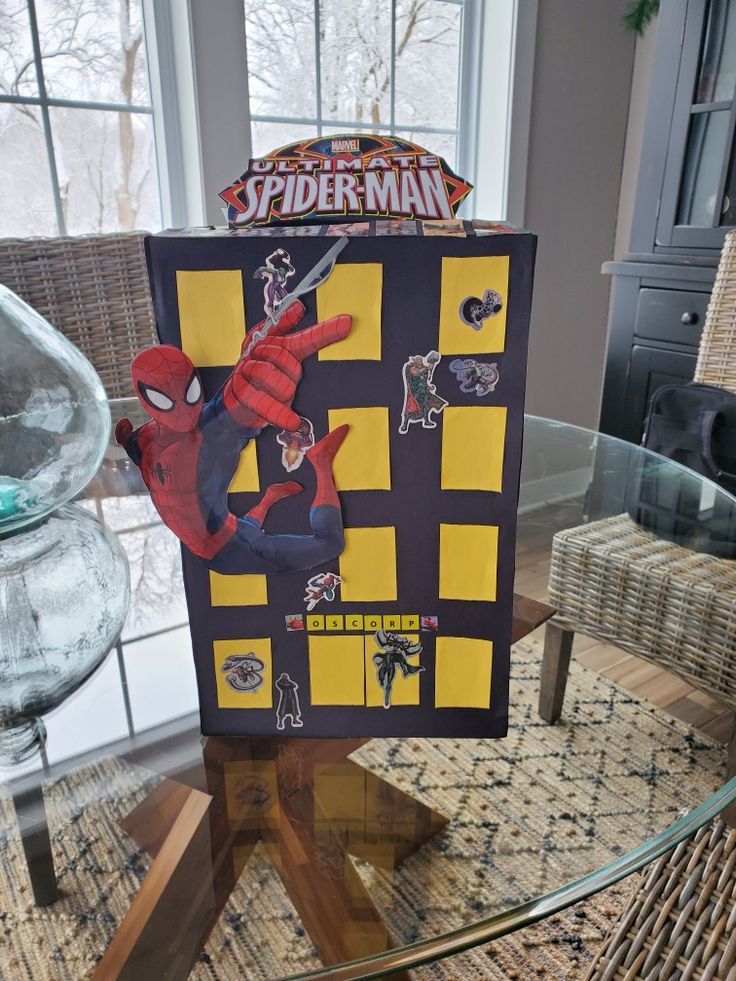 Complete Guide For Spiderman Valentine Box Crafting