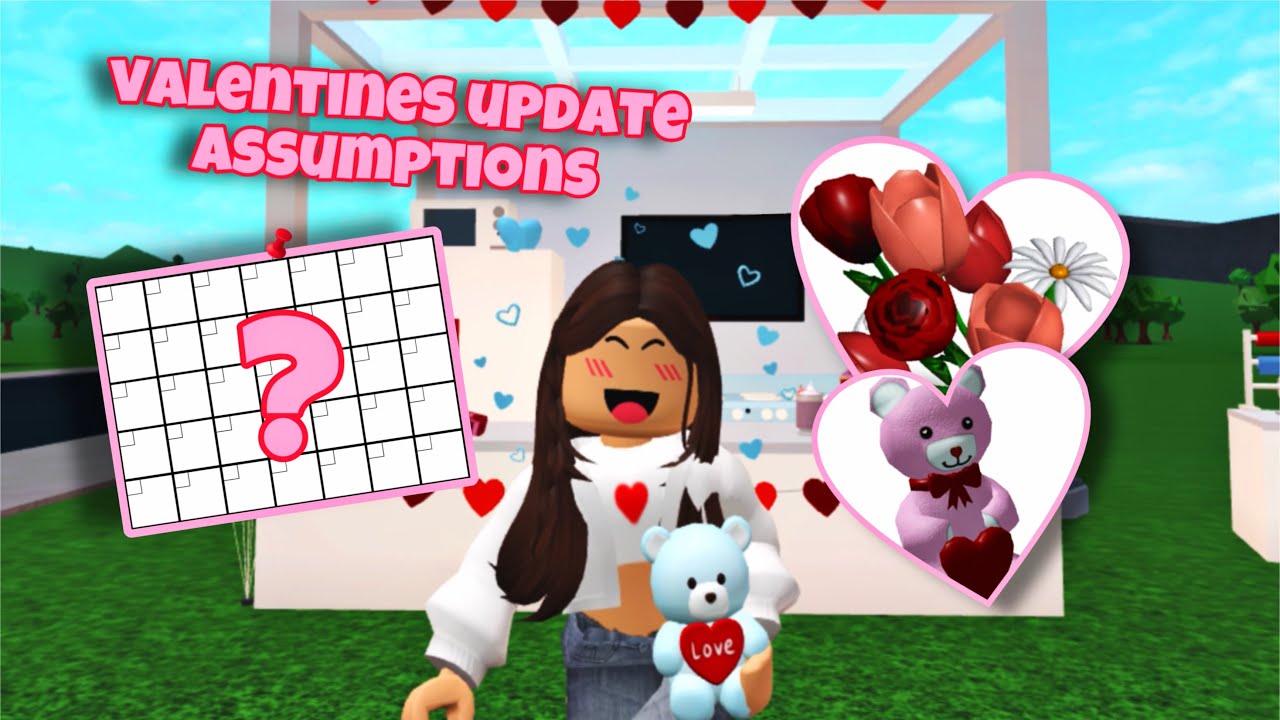 Cooking All The New Bloxburg Valentines Day Food Youtube