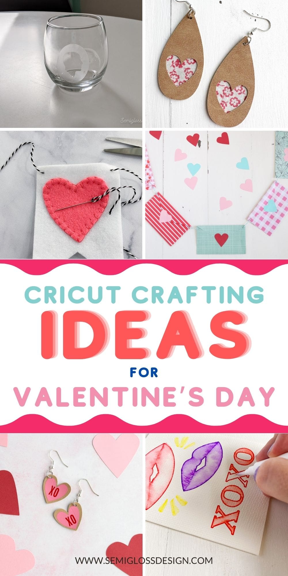 Cricut Ideas For Valentine Amp 39 S Day Semigloss Design