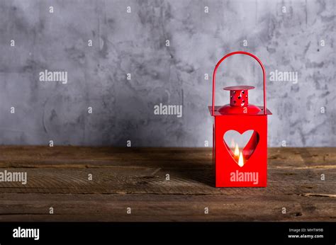 Decorative Red Holders For Candles Valentine S Day Christmas Memorial Romantic Background