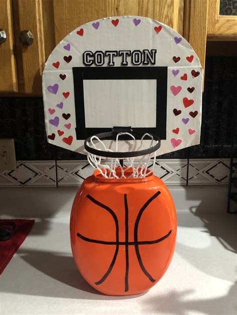 Diy Guide For A Basketball Valentine Container