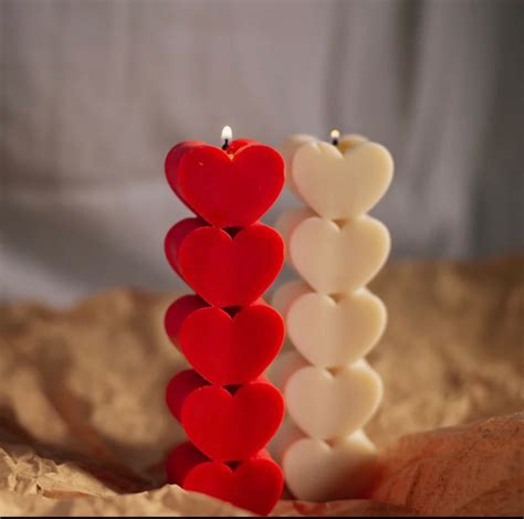 Diy Guide For Valentines Day Heart-Shaped Candles