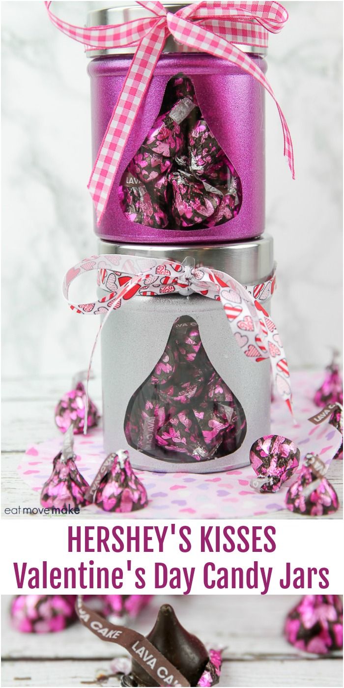 Diy Valentine S Day Candy Jars Eat Move Make