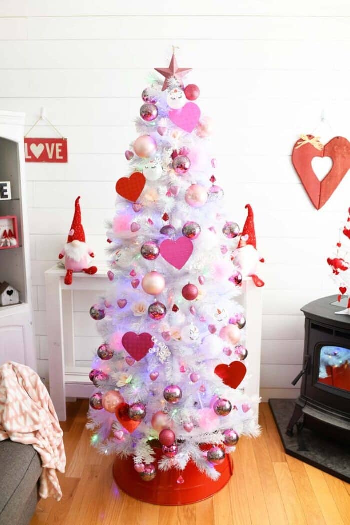 Diy Valentine’s Christmas Tree For Couples