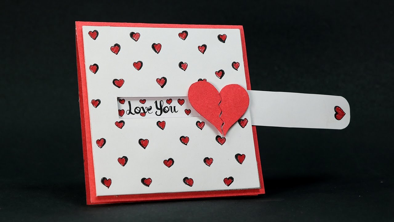 Easy Valentine Card Tutorial For Your Boyfriend