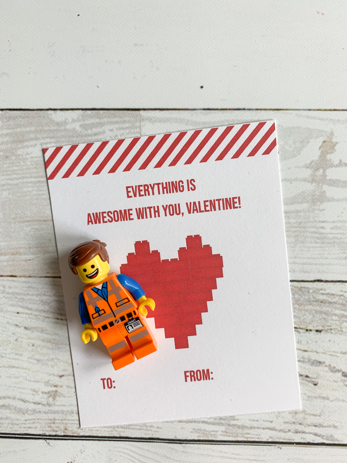 Everything Is Awesome Lego Valentine Everyday Party Magazine