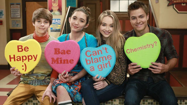 Exclusive The Stars Of Disney Channel Celebrate Valentine S Day In The