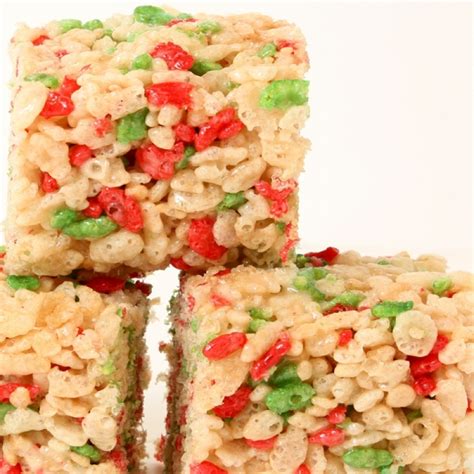 Festive Rice Krispie Treats Recipe