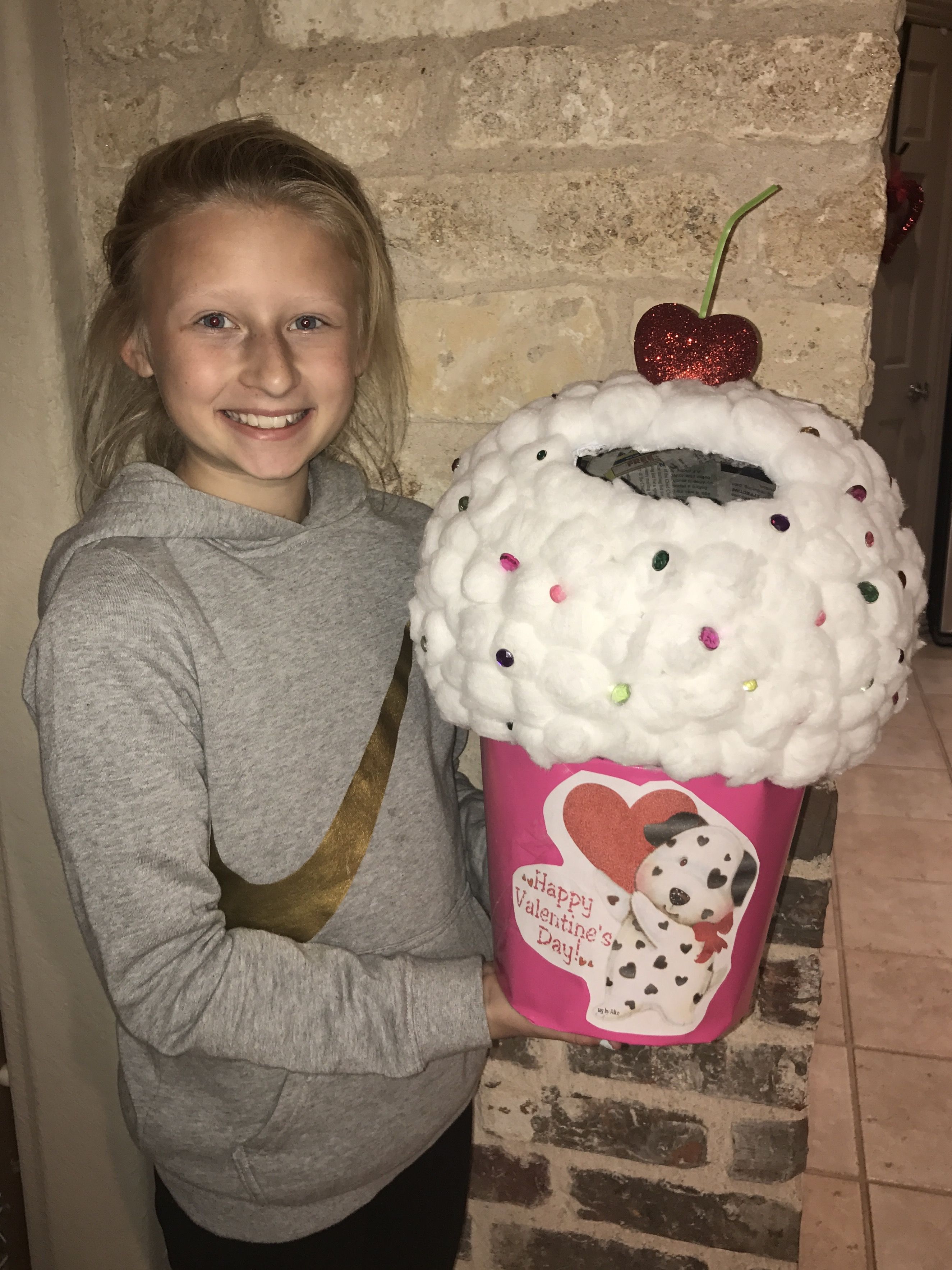 Football Field Valentine Box Made Out Of Paper Mache Valentine Box School Parties Valentine