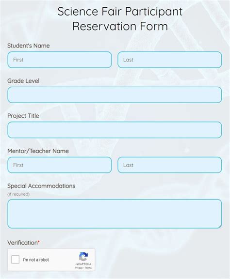 Free Reservation Forms Form Templates 123Formbuilder