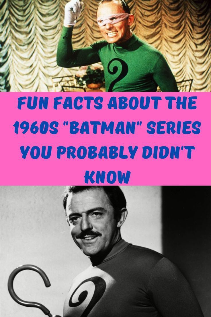 Fun Facts About The 1960S Batman Series You Probably Didnt Know Images