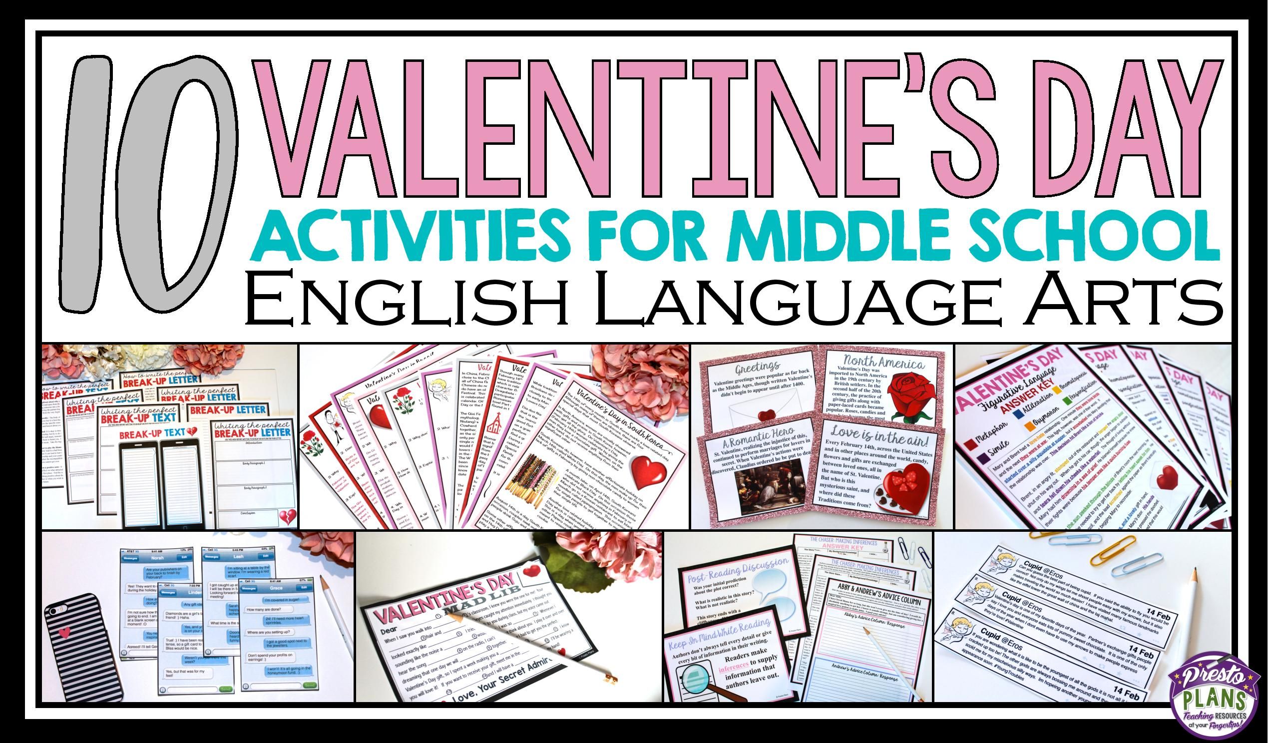 Guide To Creating Valentine’s Day Language Arts Worksheets