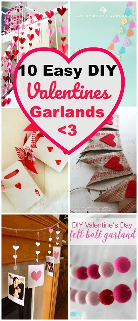 Guide To Easy Valentine Garland Ideas