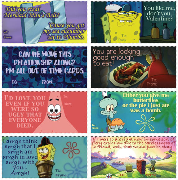 Guide To Making Spongebob Valentine’s Day Cards