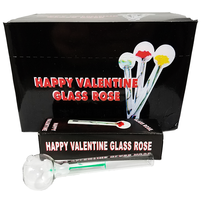 Happy Valentine Rose 4 Inch 24 Ct