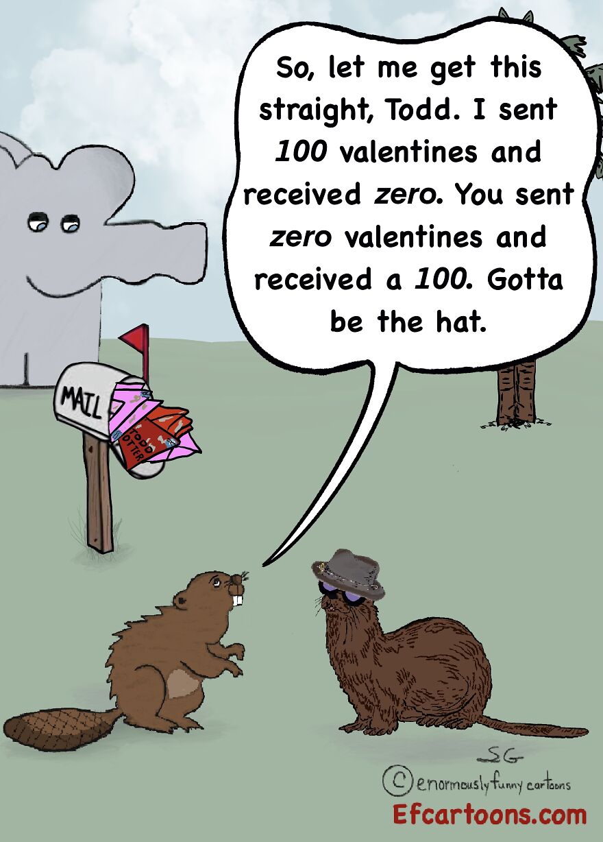 Happy Valentine S Day From Enormously Funny Cartoons Bored Panda